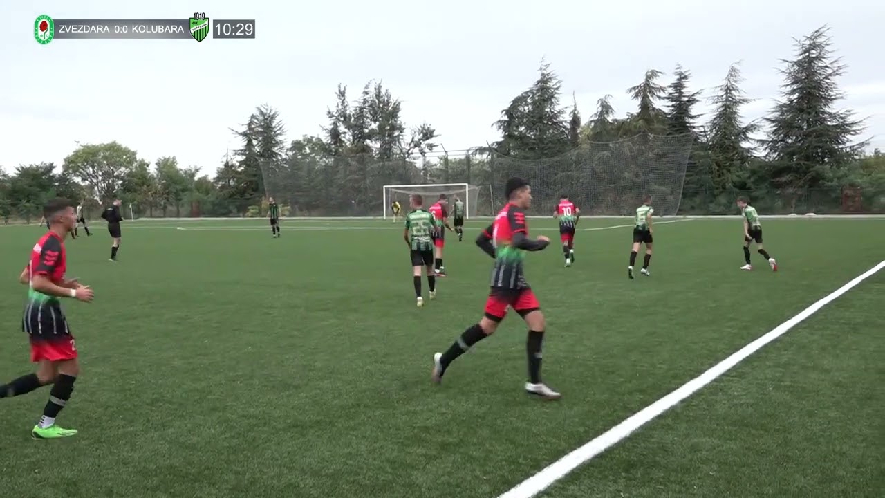 LIGA MLAĐIH KADETA BEOGRADA grupa  B  7 kolo  ZVEZDARA KOLUBARA 3 2