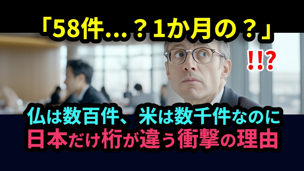 【海外の反応】「なぜ日本だけ桁が違うんだ...」仏で数百件、米で数千件の麻疹が日本では年間58件だと知った感染症の権威が絶句し...