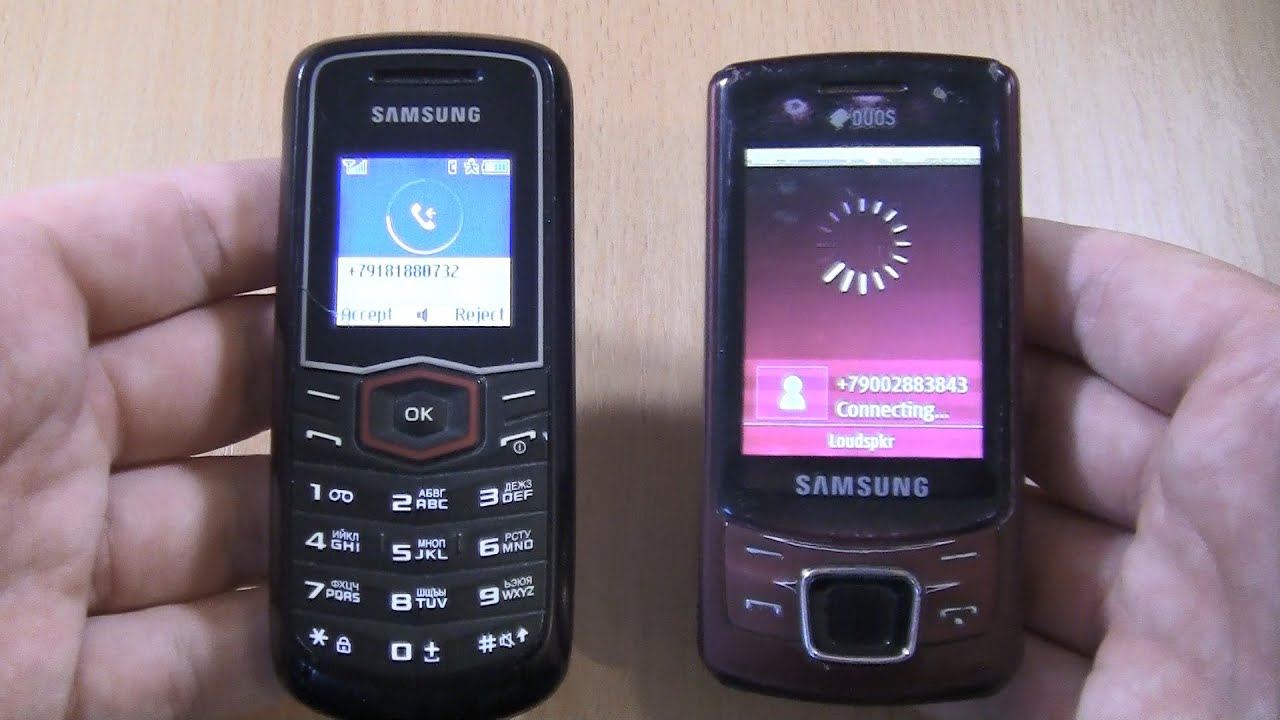 Incoming call & Outgoing call at the Same Time 2 rare Button Samsung