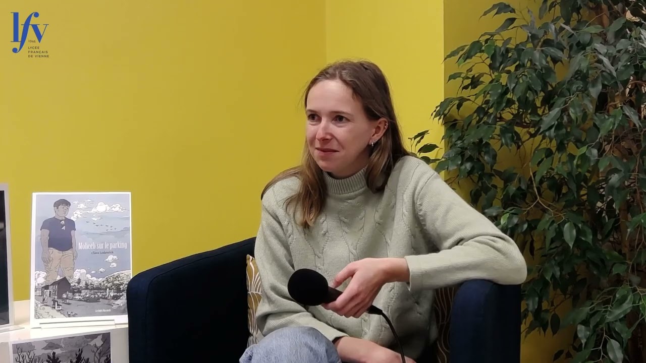 Rencontre avec Clara Lodewick au Lycée francais de Vienne