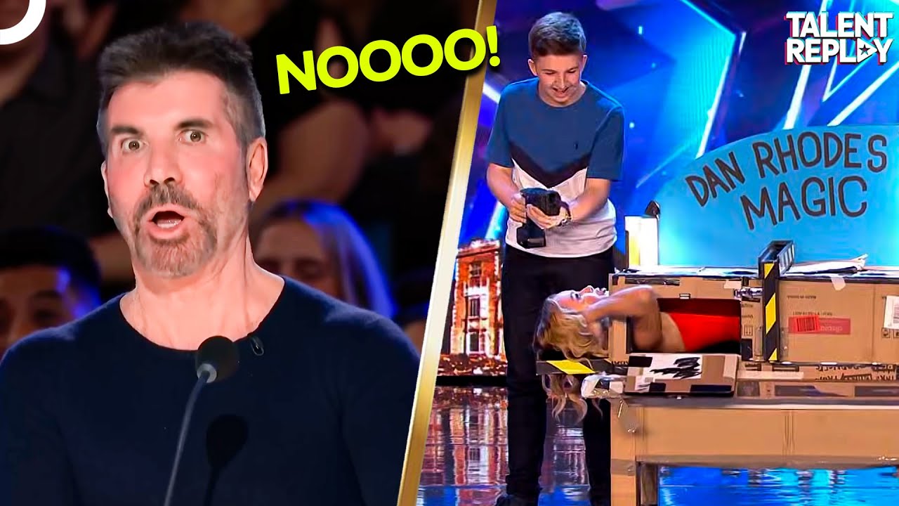 The Trick That Made Simon Cowell Jump Out Of His Seat! | Britain's Got Talent