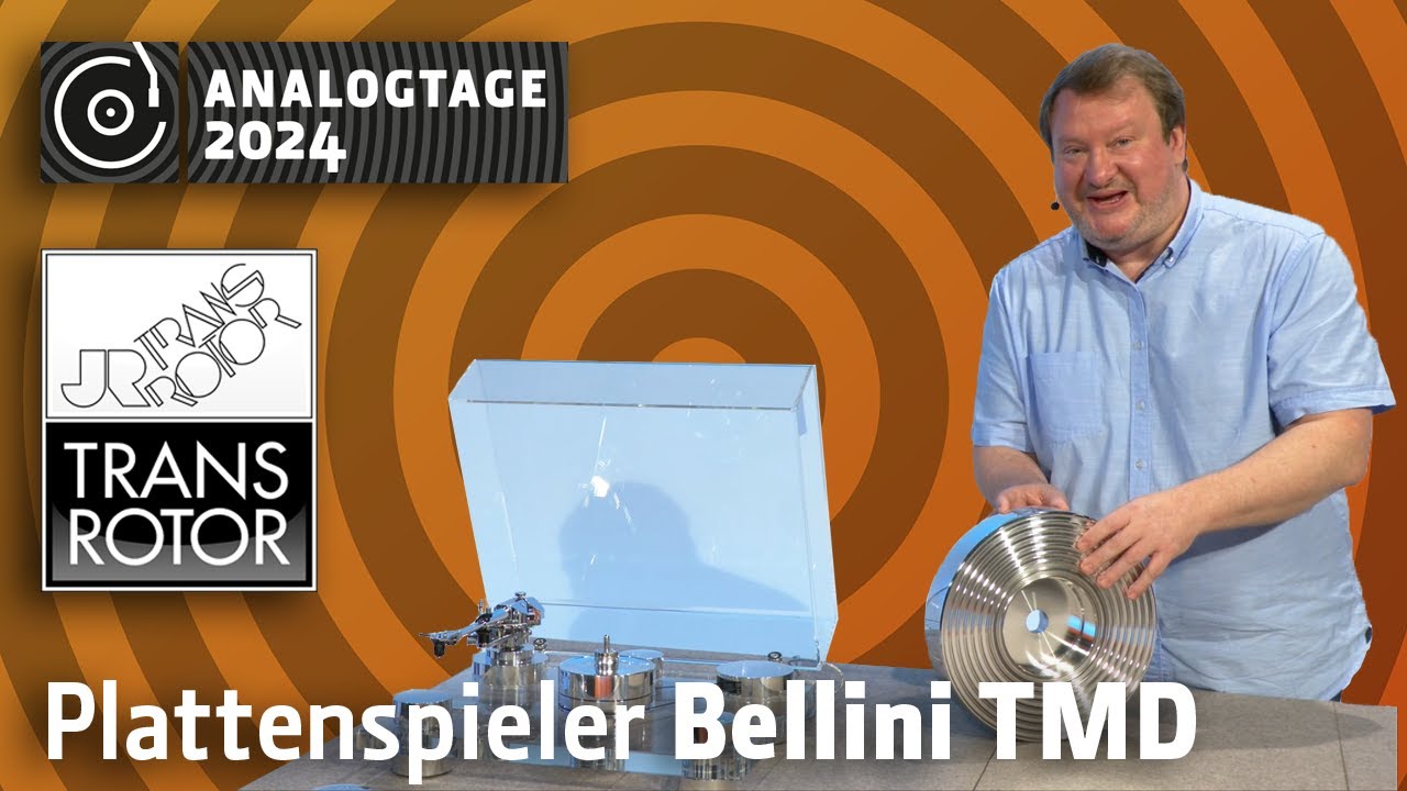 Analogtage 2024 - Tansrotor: Plattenspieler Bellini TMD