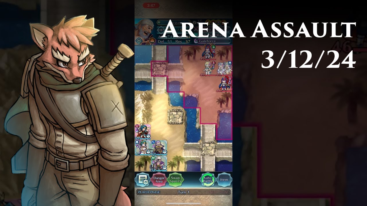 Arena Assault 3/12/24 (Fire Emblem Heroes)