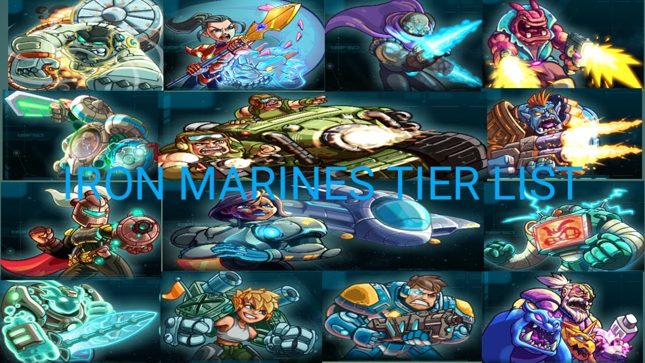 Iron Marines Hero Tier List!