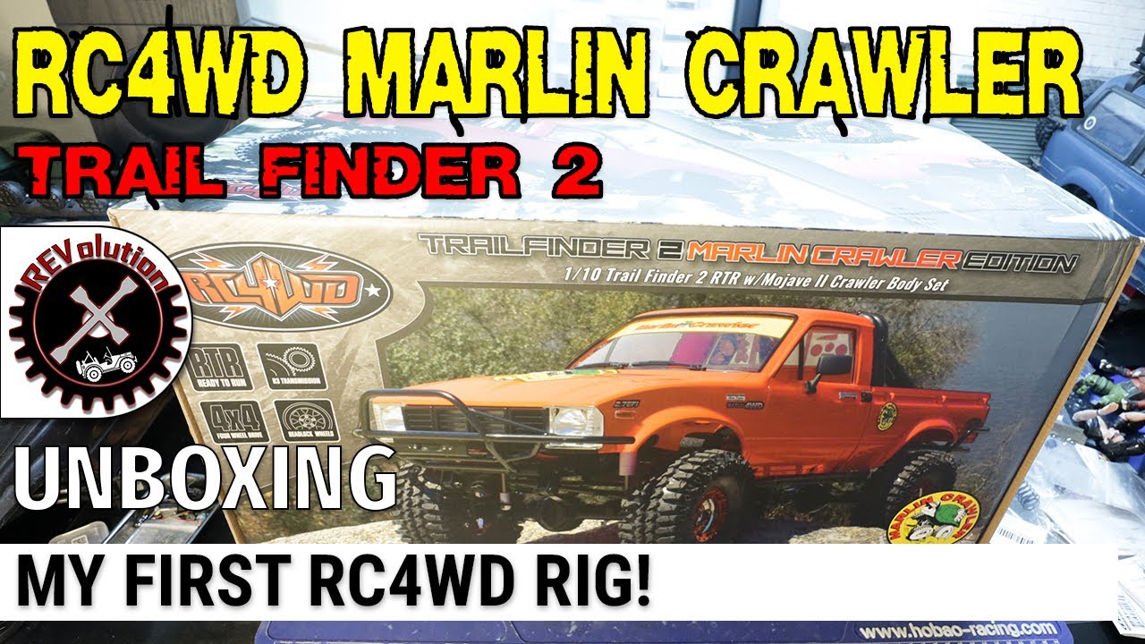 RC4WD Trail Finder 2 Marlin Crawler - Unboxing
