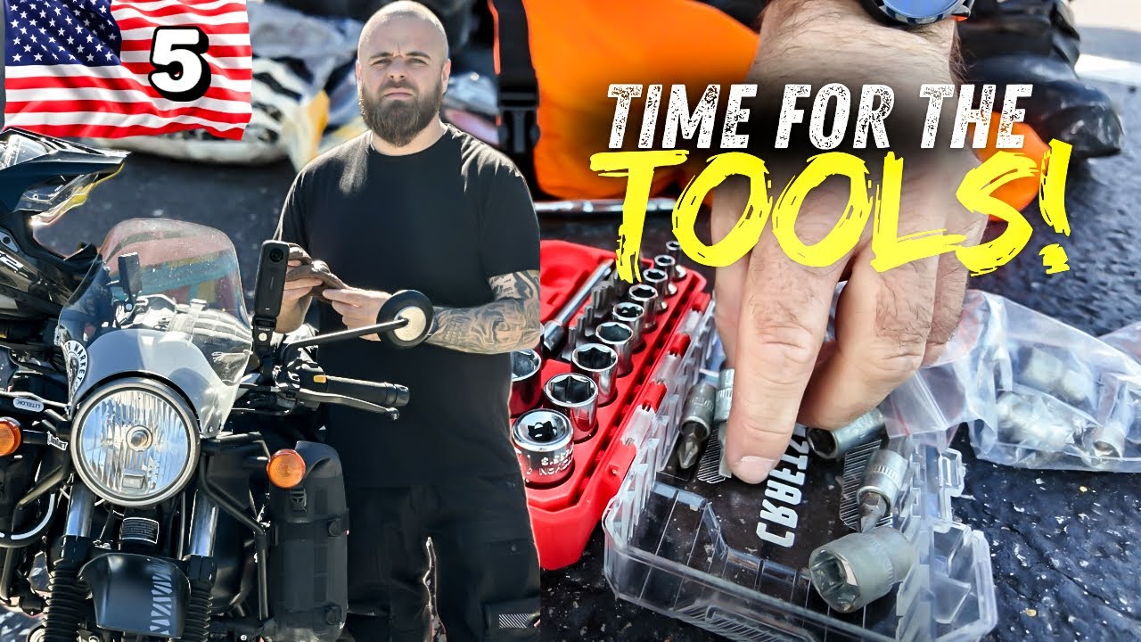 Two Motorcycles Broken down in Florida - Can Rich Fix them?