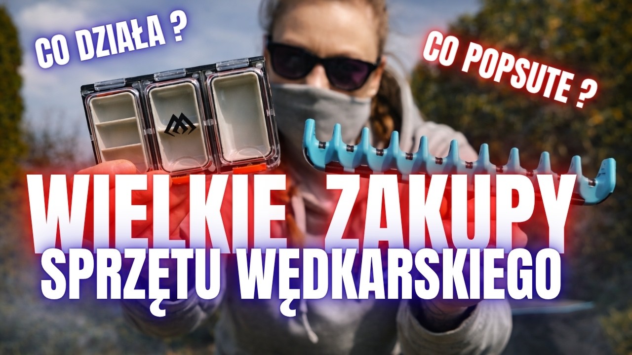 WIELKI PRZEGLĄD SPRZĘTU WĘDKARSKIEGO || CZYM ŁOWIĘ? CO KUPUJĘ? UNBOXING NOWOŚCI NA SEZON