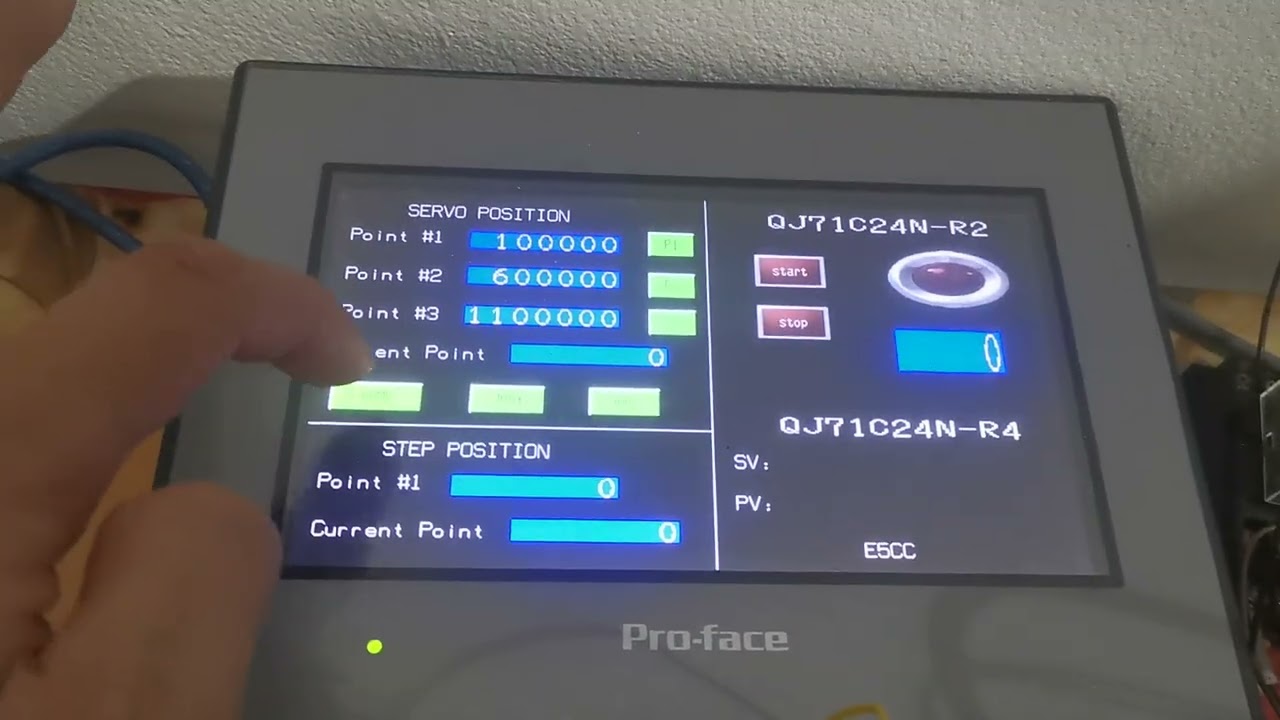 Use module QD75D4 (PLC Q series) to control Servo Panasonic A5