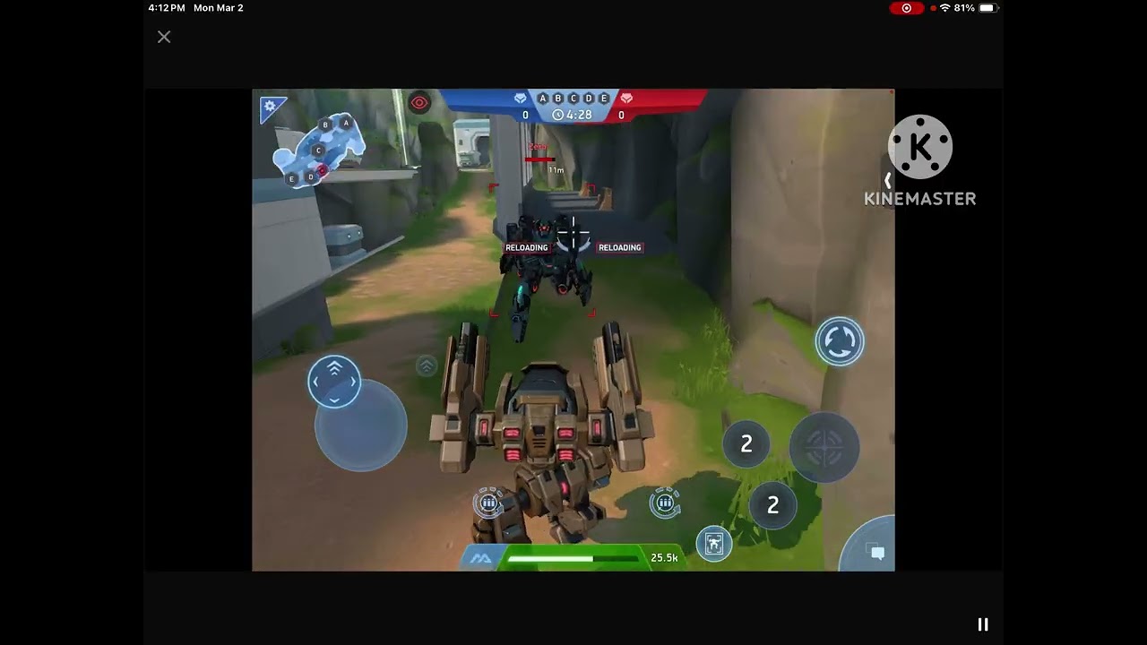 I fight my friend from MECH ARENA