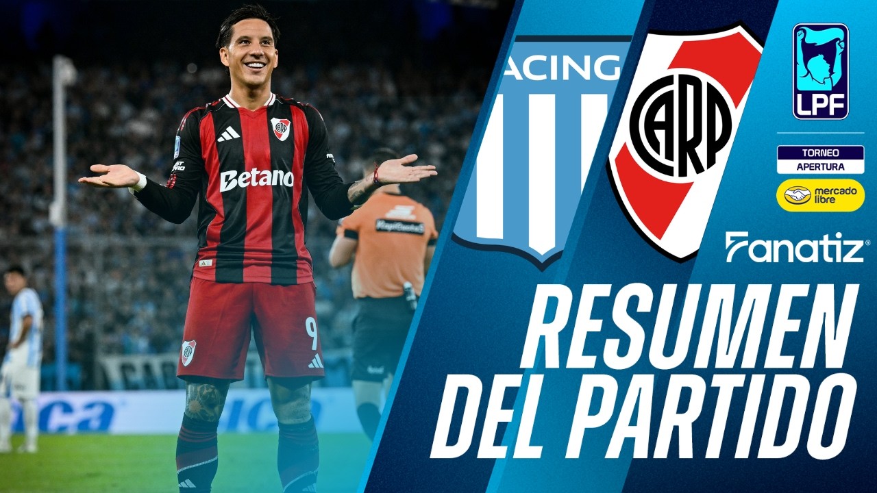 Racing Club 0 vs. 2 River Plate - Resumen del Partido | #TorneoApertura2026