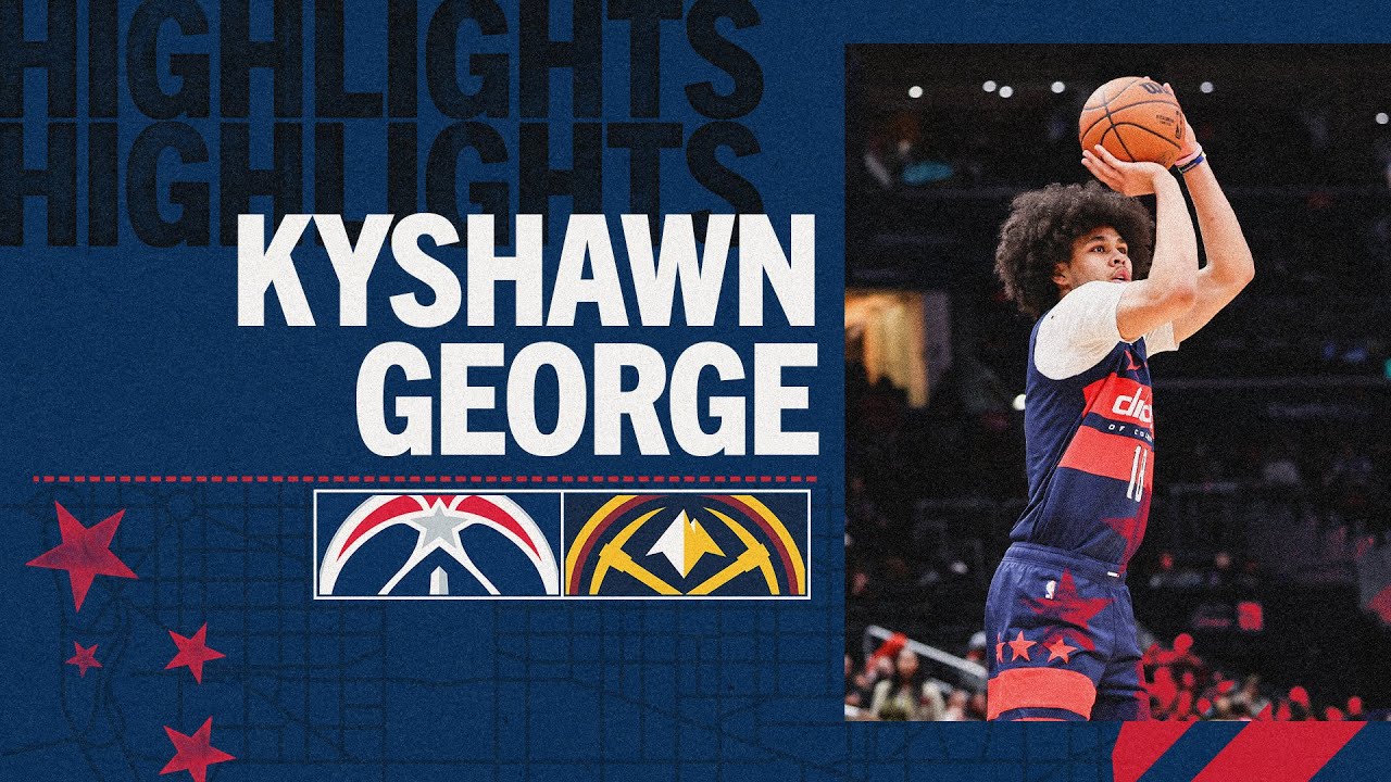 Highlights: Kyshawn George scores 20 points vs. Denver Nuggets | 01.22.26