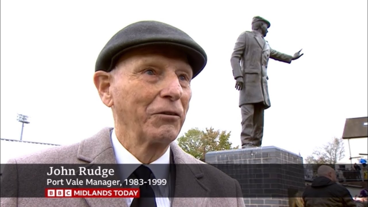 TV Coverage of Port Vale’s John Rudge Statue Unveiling