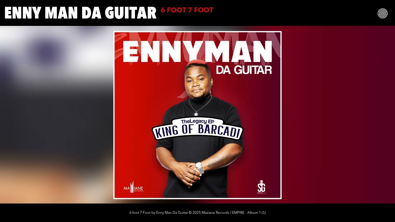 Enny Man Da Guitar - 6 foot 7 Foot (Remix) (Official Audio)
