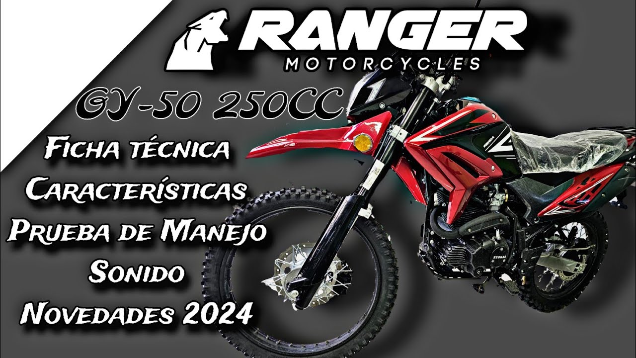 Ranger GY-50 250cc  2024 | La moto de toda de toda la vida pero MEJORADA