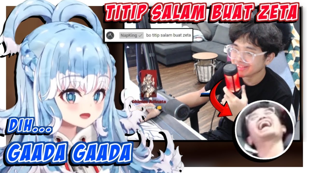 Bang Al komen di channel Kobo minta titip salam buat Zeta