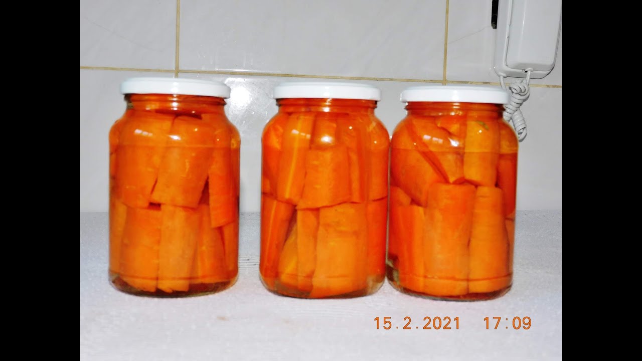 CONSERVA DE CENOURA - FAÇA EM CASA, SUPER FACIL!!