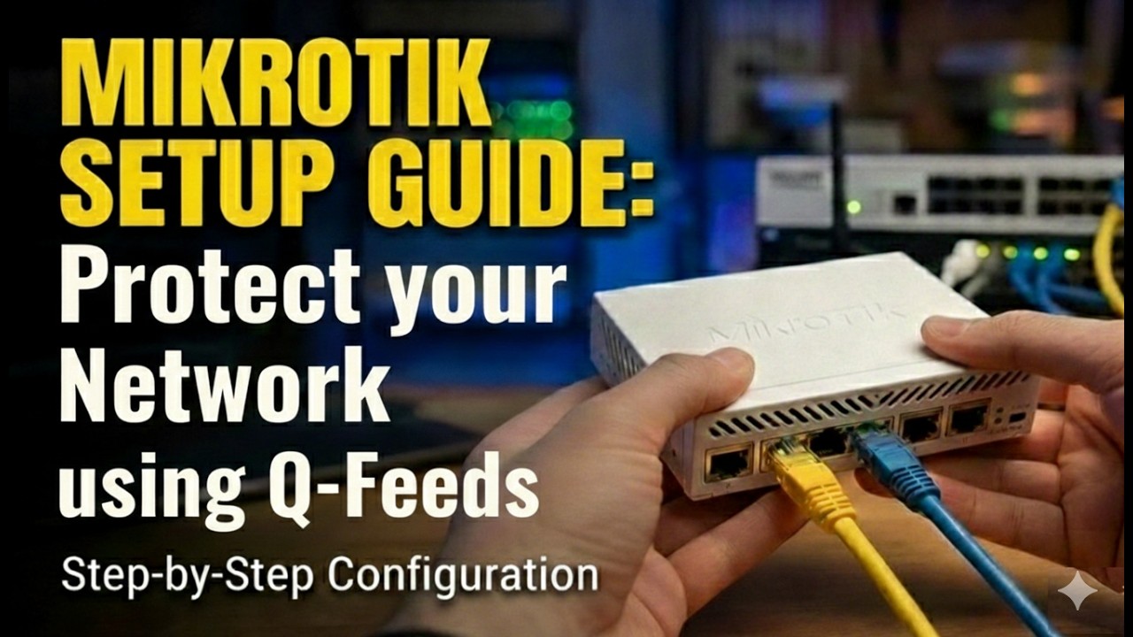 🔐 MikroTik &mdash; Защитите свою сеть от вредоносных IP-адресов с помощью Q-Feeds