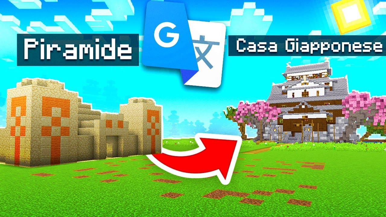 TRADUCO pi&ugrave; di 100 VOLTE le STRUTTURE di MINECRAFT