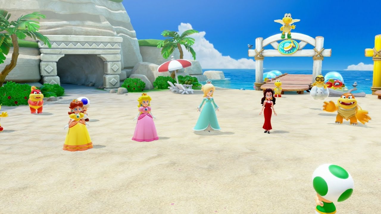 Super Mario Party Jamboree // Full Walkthrough (Showdown Battle - Daisy, Peach, Rosalina, Pauline)