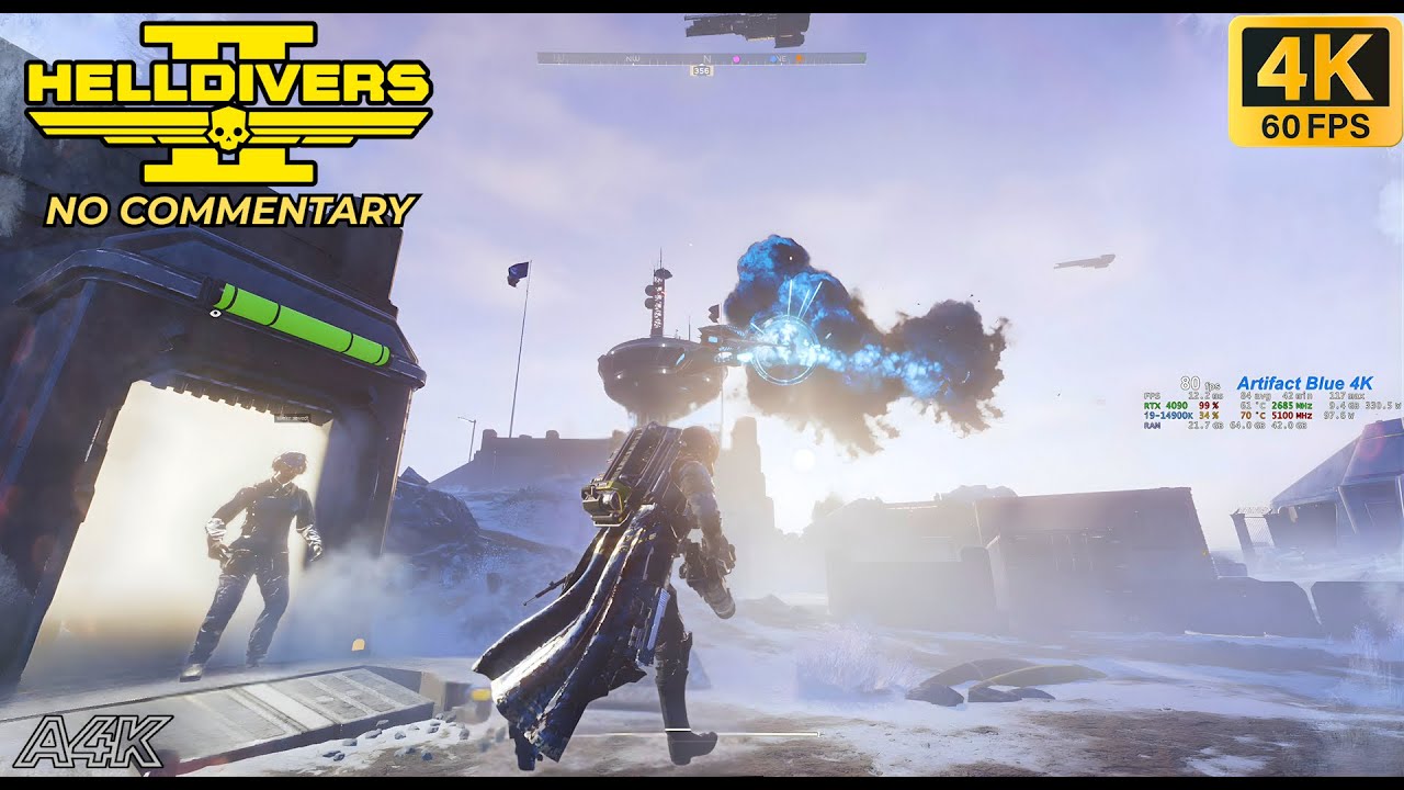 NO CITIZEN LEFT BEHIND | Helldivers 2 High-Stakes Rescue (4K 60FPS)