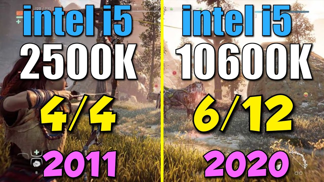 i5-2500k vs. i5-10600k | 9 Years Later