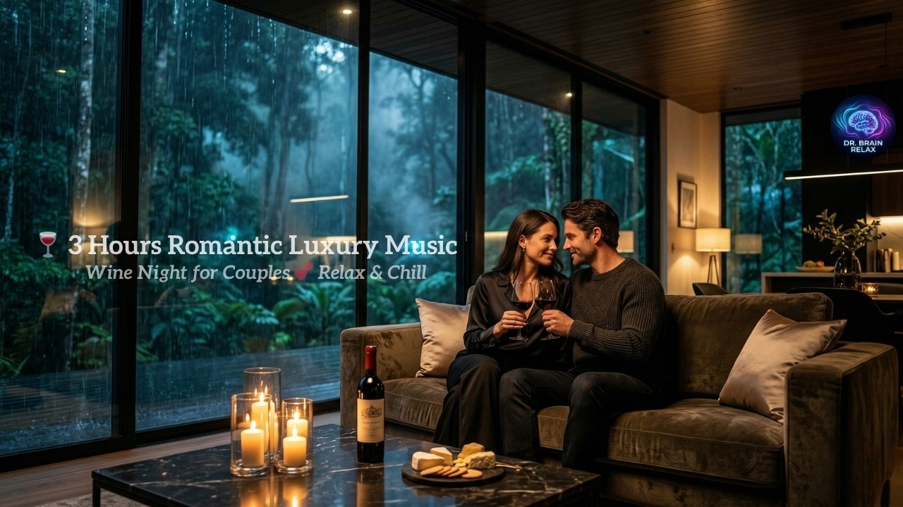 🍷 3 Hours Romantic Luxury Music | Wine Night for Couples 💕 Relax & Chill