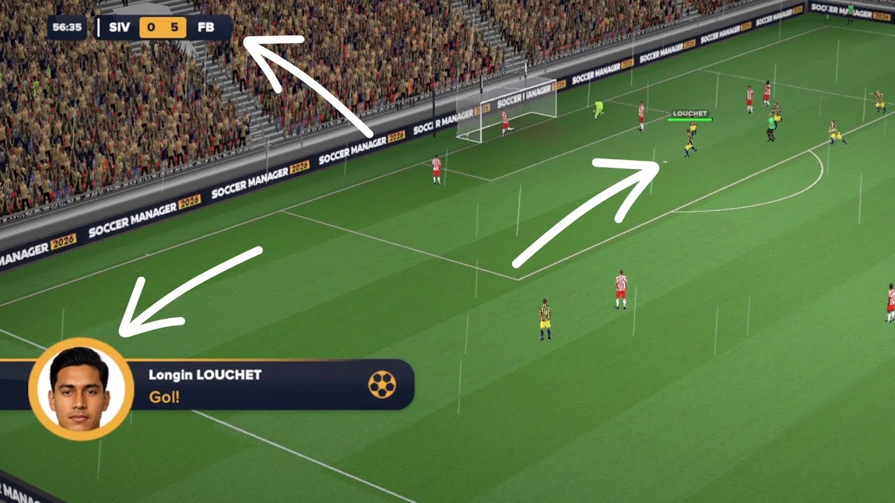 ALTYAPIDAN ÇIKAN OYUNCUM GOL ATTI SOCCER MANAGER2026 FENERBAHÇE KARİYER #15