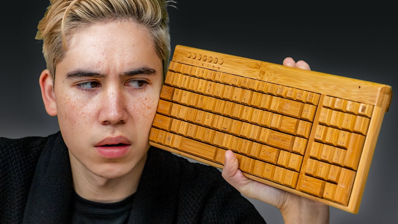 Keyboard & Mouse Made Out Of Bamboo Unboxing And Full Review