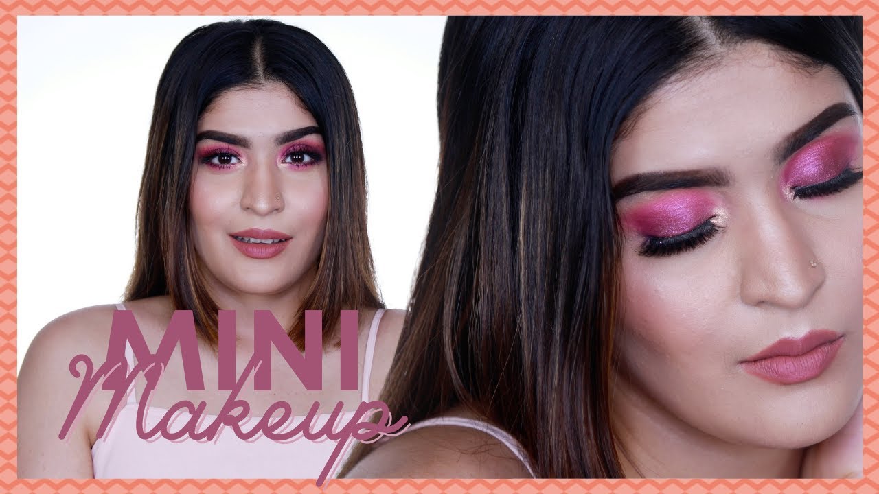 Full Face Of Mini Makeup | Is Tiny Makeup Worth It? | Shreya Jain