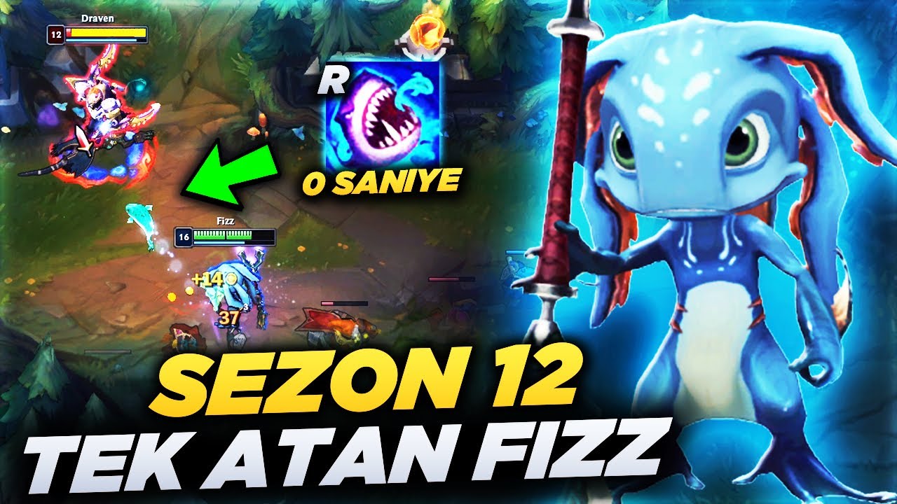 SEZON 12 YENİ İTEMLERLE HİLELİ FİZZ BUİLDİ!! | BEKLEME SÜRESİ YOK!! (YENİ EŞYA İLE 2 ULTİ ATIYOR)