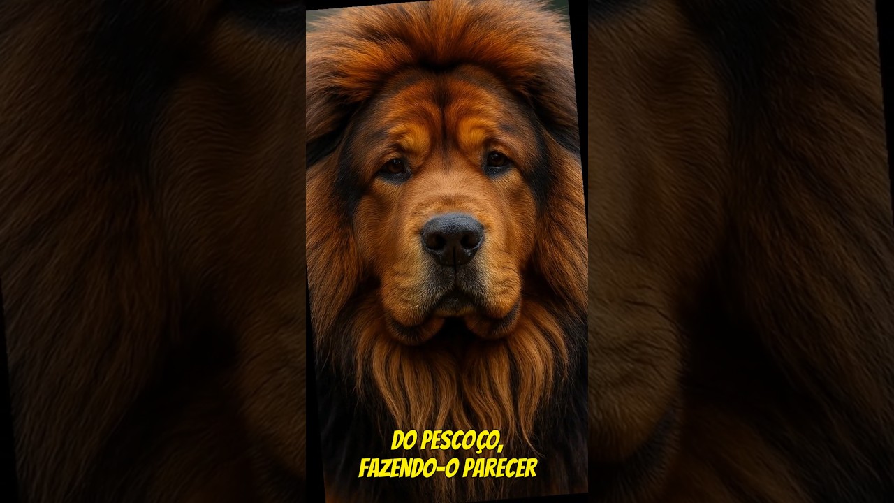 Mastim Tibetano: Parece um Le&atilde;o, Protege Como um Guerreiro!