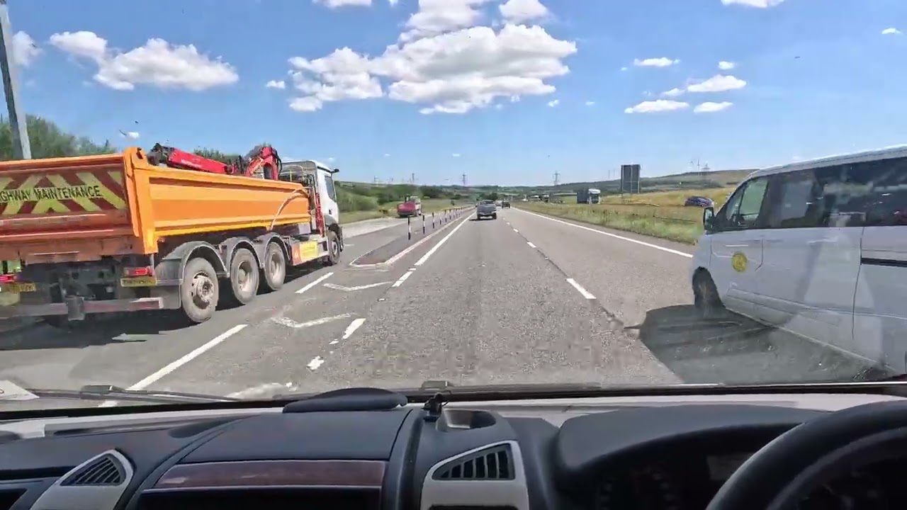 A465 Heads of the Valleys upgrade road tour.