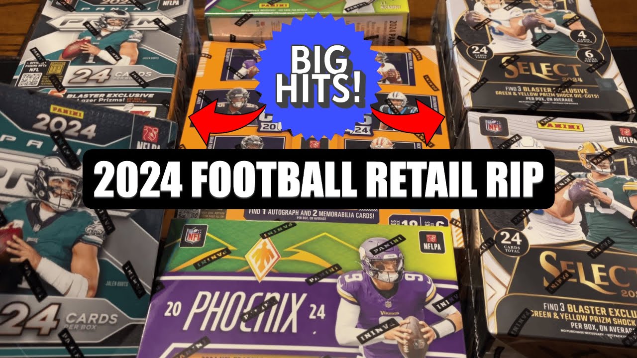 LAST 2024 FOOTBALL CARD RETAIL RIP!