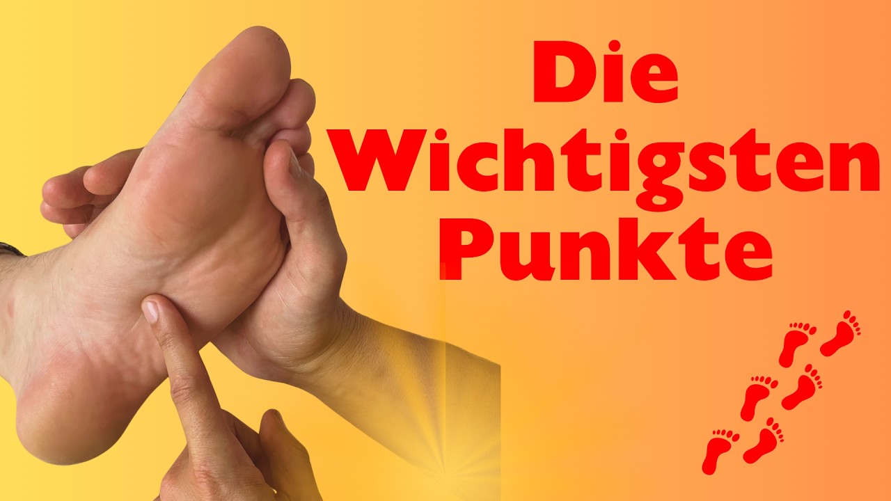 Fussreflexzonenmassage - 5 klassische Zonen die du kennen solltest