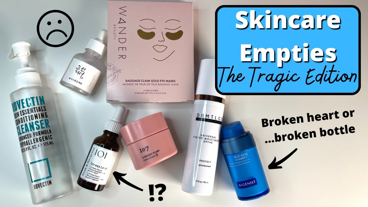 Skincare Empties: WHAT Happened!?