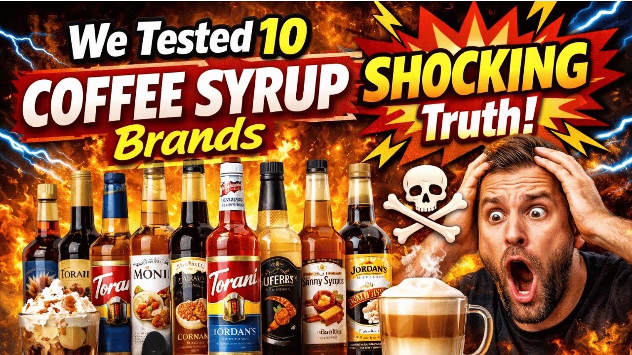 We Tested 10 COFFEE SYRUP Brands and Here's The SHOCKING Truth