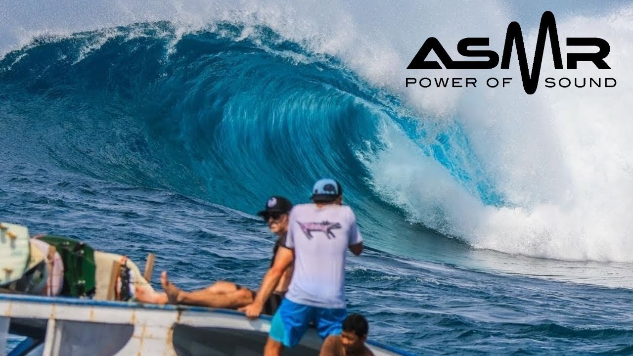 🔴 (ASMR) Waves of the World/Surfing🌊 - Hawaii, Indo, Maldives - WITH RELAXING OCEAN SOUNDS AND MUSIC