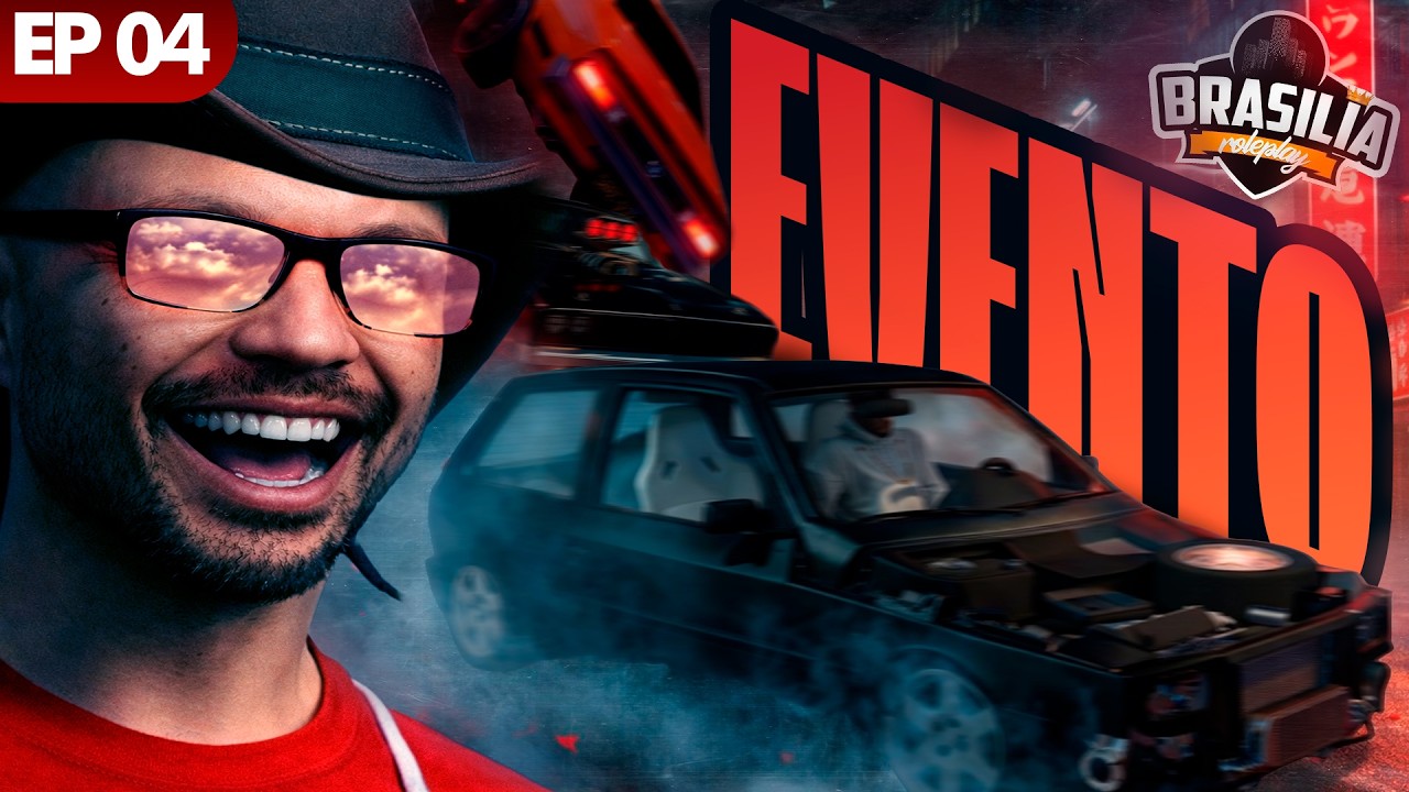 🔴 BRASILIA RP 3 [EP 04] - Fui em um EVENTO DE CARRO ANTIGO + DIRIGI um carro DIFERENCIADO 💥