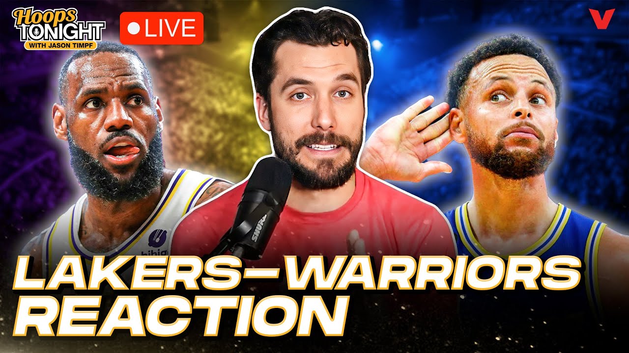 Lakers-Warriors Reaction: LeBron James & LA survive Curry & Golden State in 2OT | Hoops Tonight