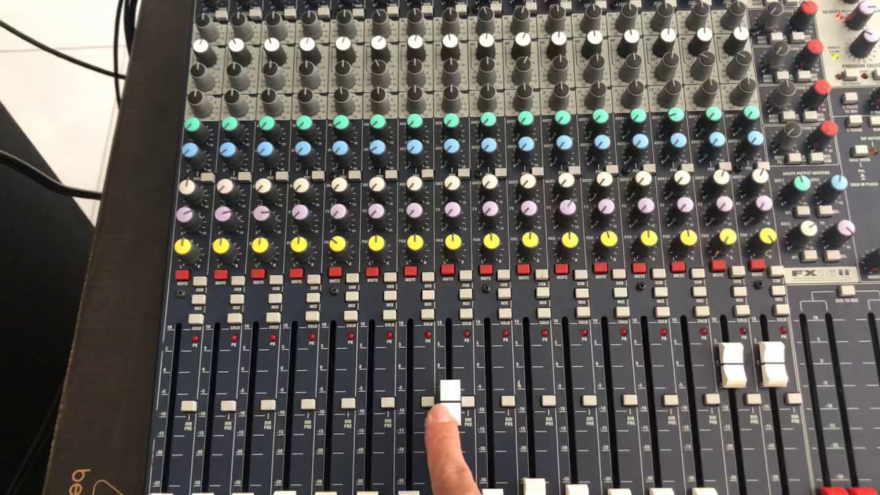 SOUNDCRAFT FX16: SETUP MONITOR NGAY TRÊN CHANNEL CỦA MIXER KHÔNG CẦN SẮM EQ RỜI CHO MON
