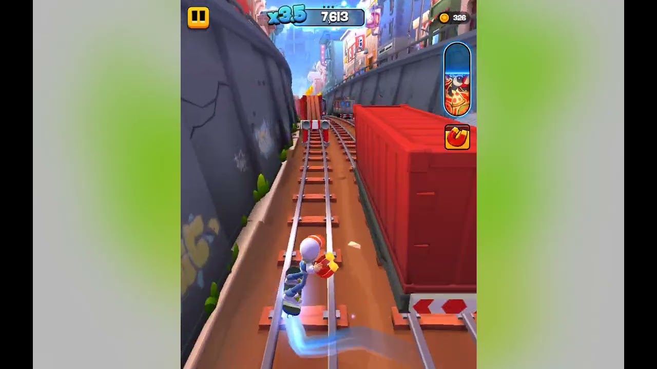 Subway surfers city 2,Jake saca todo su poder 