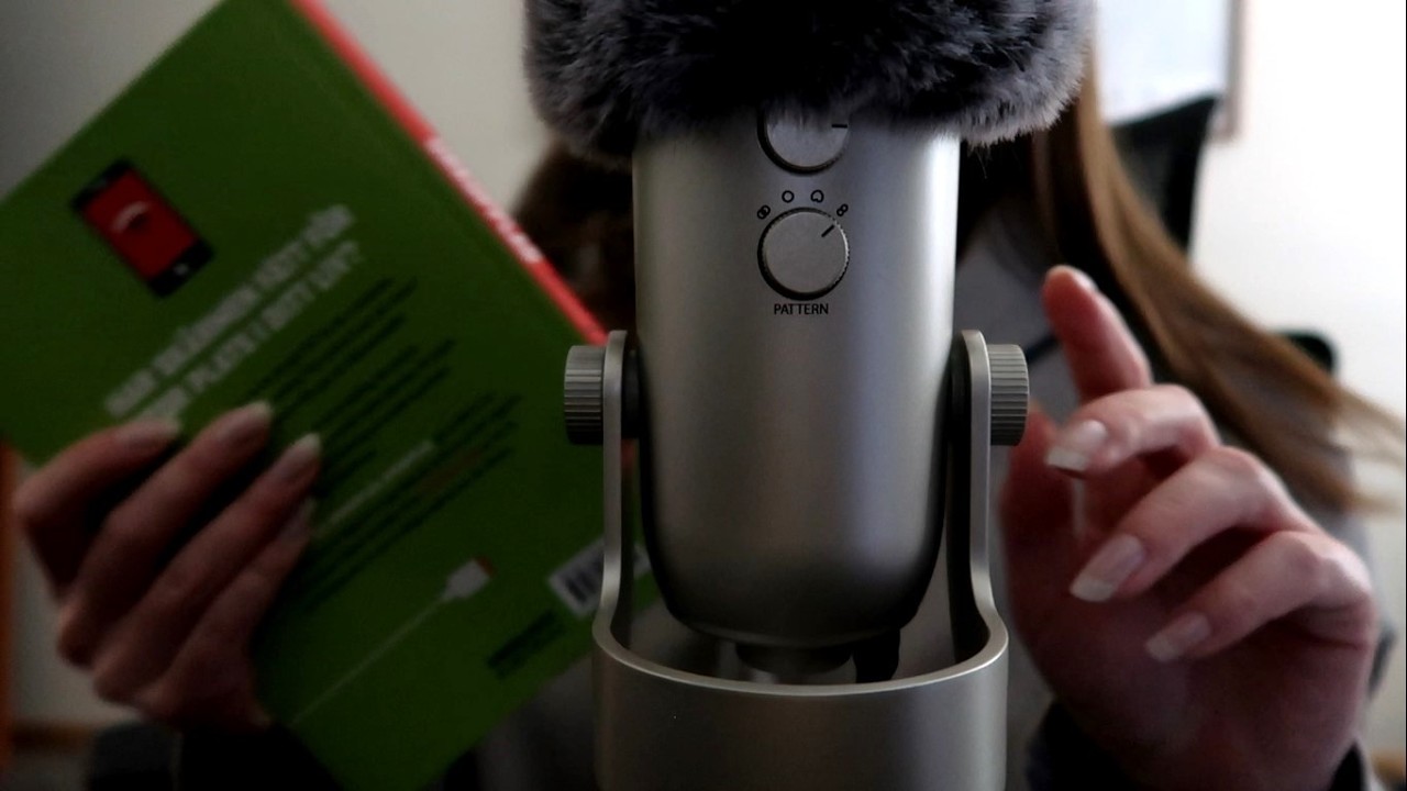 Läser lite igen | Avslappning | Reading in swedish | ASMR svenska
