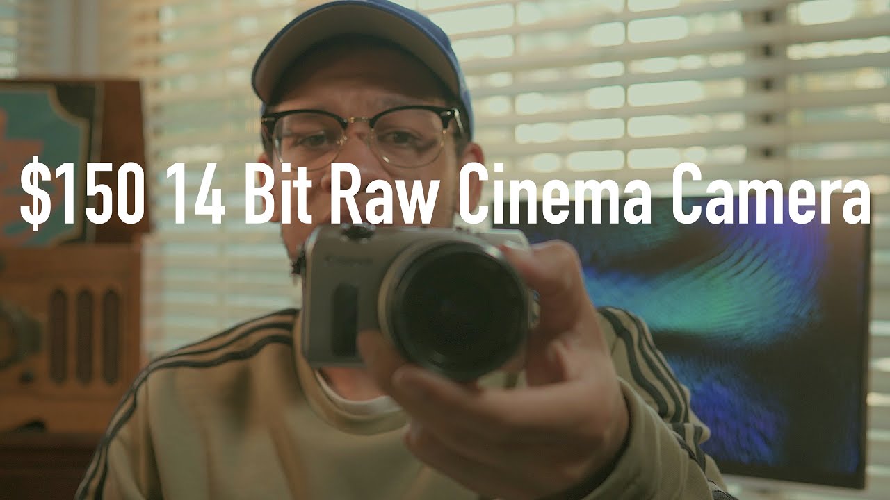 Unboxing $150 14 BIT RAW CINEMA CAMERA | CANON EOS M MAGIC LANTERN 4K | NIKON LENS | MY NEW CAMERA