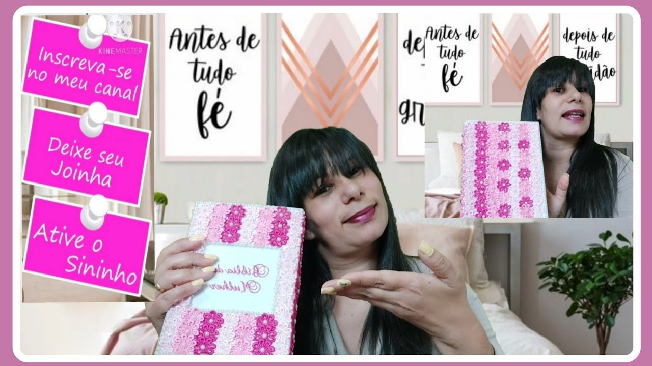 ✂️DIY ✂️Como personalizar sua B&iacute;blia passo a passo para voc&ecirc;!!📔