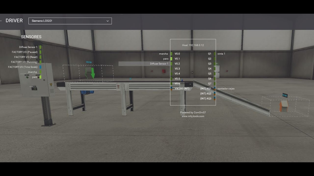 4#FACTORY IO PASO A PASO- PRIMERA ESCENA