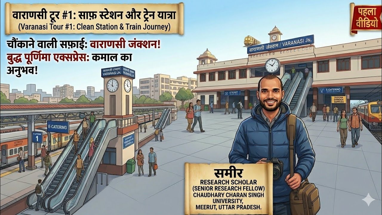 Visit Varanasi Junction on 11 January 2026