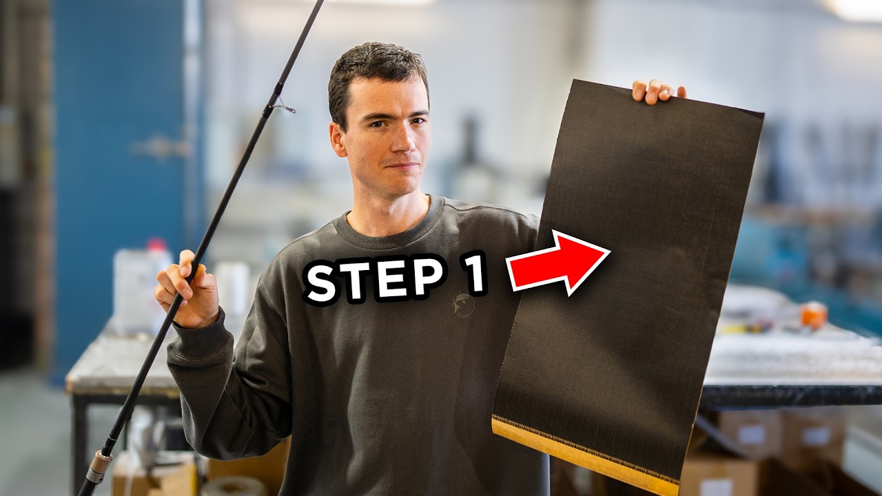 How a Fishing Rod / Pole Is Made. Start to finish