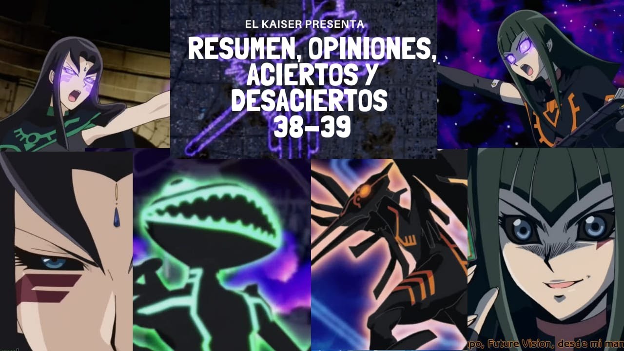 Yu-Gi-Oh! 5DS! 38-39! CARLY PORTADORA OSCURA Y MISTY! RESUMEN, ACIERTOS Y DESACIERTOS! ASILA PISCU