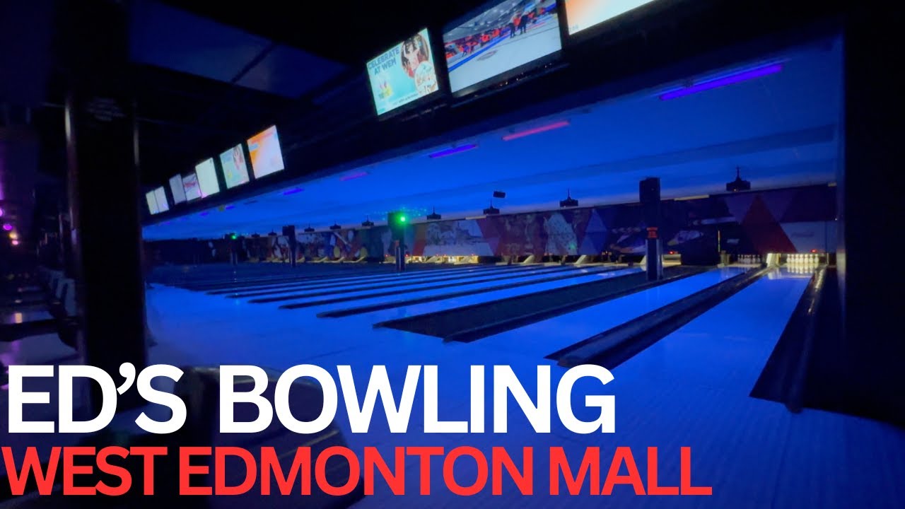 Боулинг Эда в торговом центре West Edmonton Mall | Боулинг с десятью кеглями, достопримечательнос...