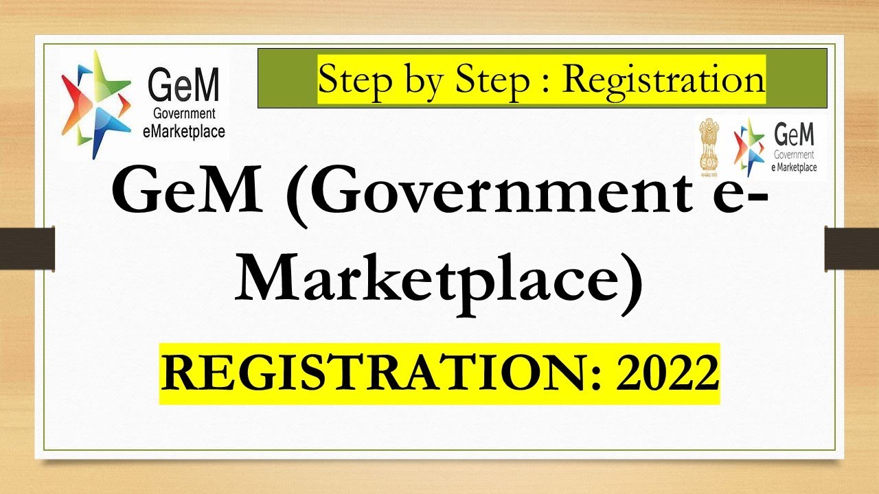 GeM Seller Registration ||New process In 2022||CS Manisha Sharma
